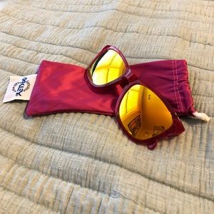 Pink polarized Oakley sunglasses!